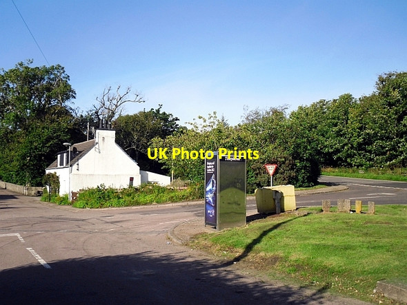 Photo 6"x4" Phone box at road junction, Tayinloan Killean\/NR6944 c2012