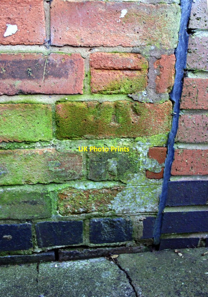 Photo 6"x4" Benchmark on #198 Normandy Road Birchfield\/SP0790 c2012
