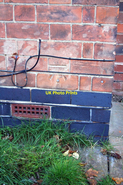 Photo 6"x4" Benchmark on Stoneleigh Road face of #26 Canterbury Road Birchfield\/SP0790 c2012