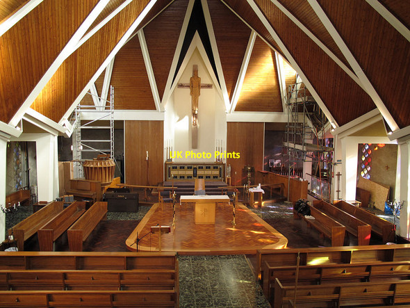 Photo 6"x4" Interior of St Paul's church, Newington Westminster c2012