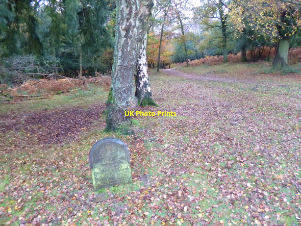 Photo 6"x4" Aldridge Hill, marker North Weirs c2012