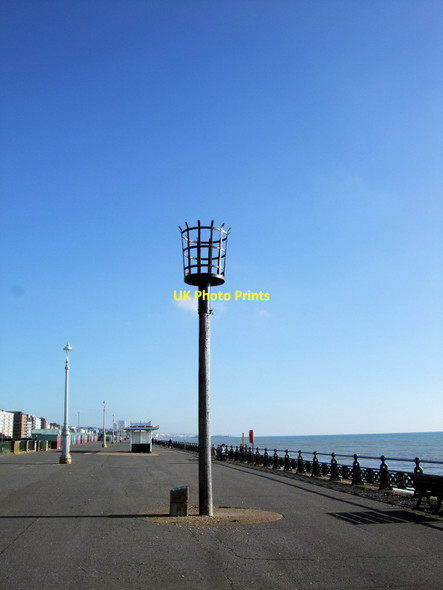 Photo 6"x4" Beacon near Hove Lagoon Hove c2012