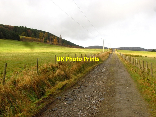 Photo 6"x4" Road to Stobo Hope Bellspool c2012