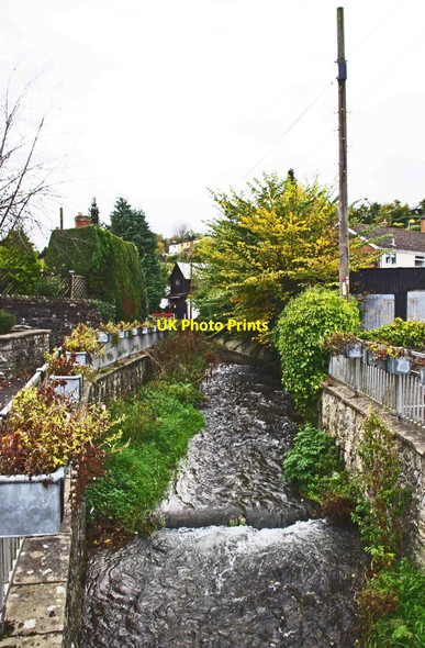Photo 6"x4" Brook near Larkey Lane, Knighton, Powys Knighton\/Tref-y-Clawdd c2012