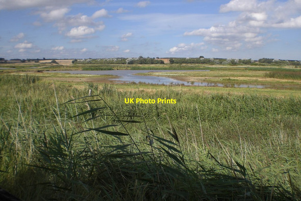 Photo 6"x4" Trimley bird reserve Trimley Lower Street c2010