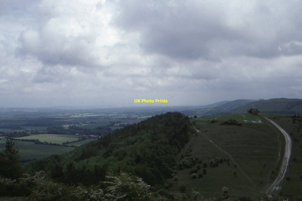 Photo 6"x4" Beacon Hill from Harting Downs East Harting c1995