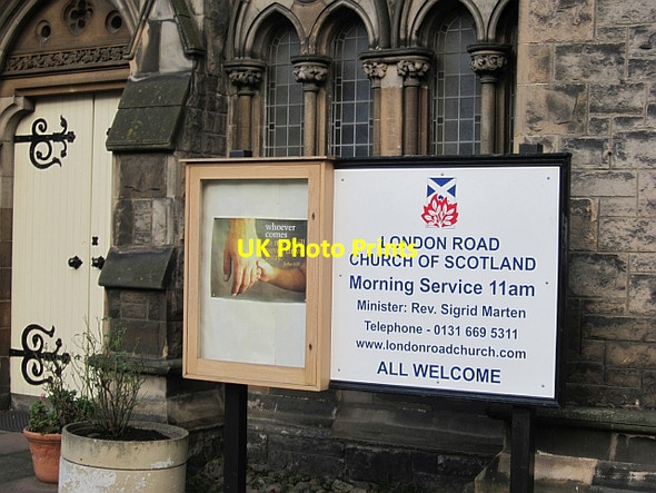 Photo 6"x4" London Road Church Edinburgh c2012