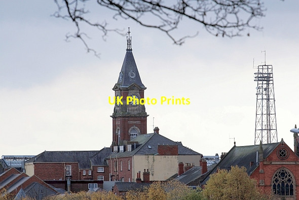 Photo 6"x4" Clock Tower, Bank Top railway station, Darlington Darlington c2012