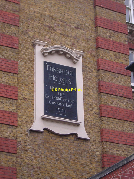 Photo 6"x4" Tonbridge Houses, Tonbridge St, Kings Cross London c2012 P2
