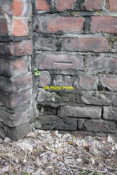Photo 6"x4" Benchmark on railway bridge, Romanby Road Northallerton c2012