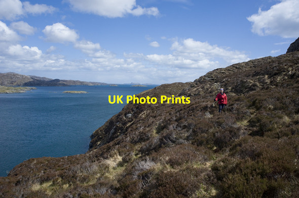 Photo 6"x4" Coastal path from Molinginish Caolas Scalpaigh\/NG2198 c2012
