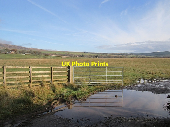 Photo 6"x4" Field entrance Gatelawbridge c2012