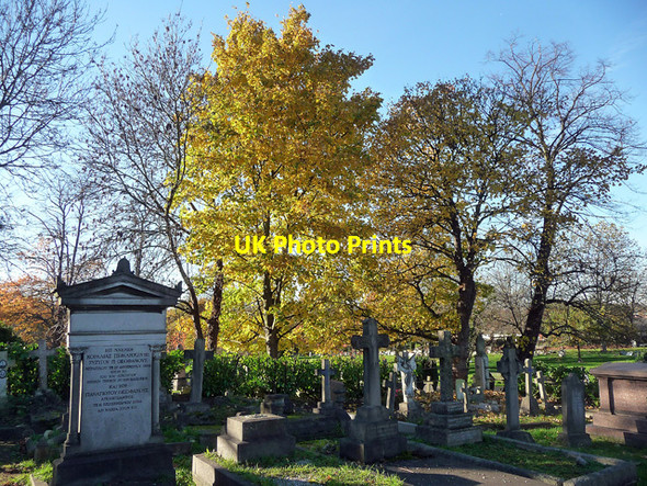 Photo 6"x4" Various mausoleums, Greek Orthodox Cemetery, West Norwood Cemetery (6) Streatham c2012
