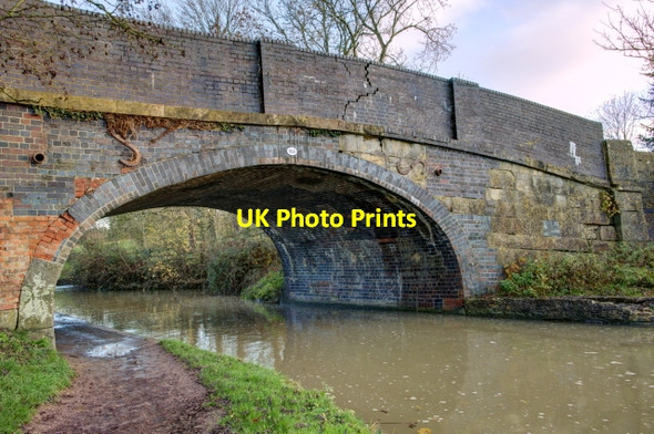 Photo 6"x4" Bridge 153 on the Kennet and Avon Canal Redstocks c2012