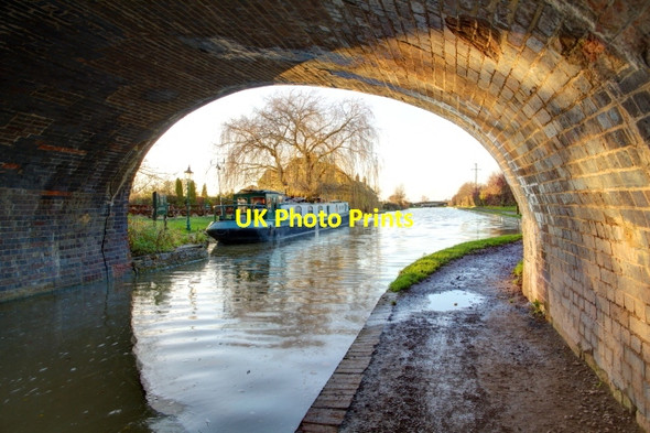 Photo 6"x4" View from underneath Bridge 153 Redstocks c2012