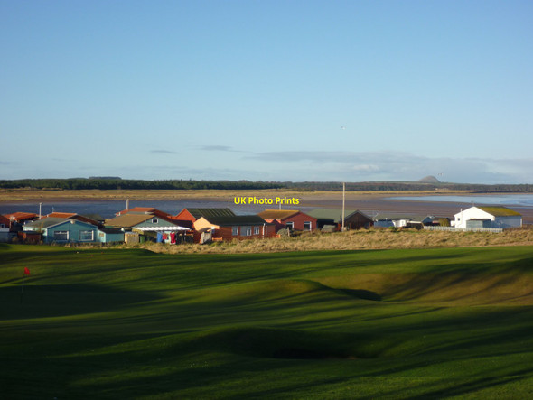 Photo 6"x4" East Lothian Landscape : Crumpled Green Baize at Winterfield Mains Dunbar c2012