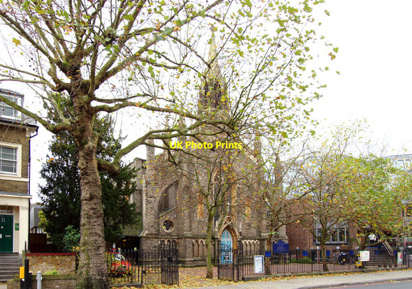 Photo 6"x4" St John the Divine, Richmond Richmond\/TQ1874 c2012