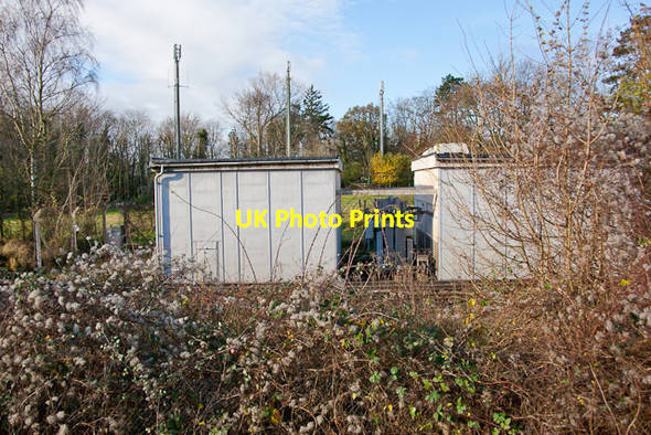 Photo 6"x4" Railway electricity substation at Woodhams Farm Headbourne Worthy c2012