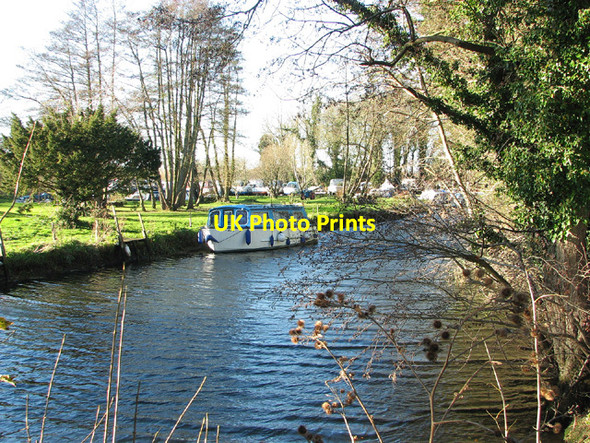Photo 6"x4" Boat at Rowancraft, Geldeston Dockeney c2012