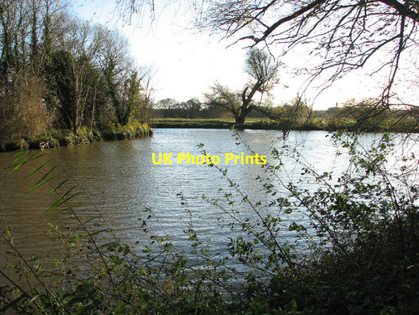 Photo 6"x4" River Waveney south of Geldeston Geldeston c2012 P1