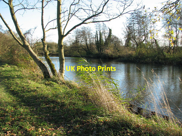 Photo 6"x4" Footpath along the River Waveney, Dunburgh Geldeston c2012