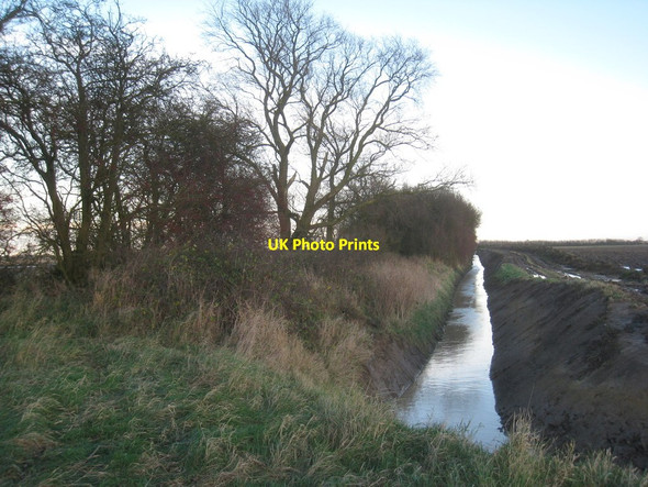Photo 6"x4" Cleaned out dike and blocked footpath Pincheon Green c2012