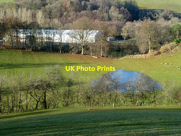 Photo 6"x4" Farmland at Bridgelands Selkirk c2012