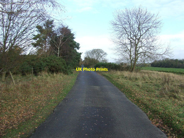 Photo 6"x4" Minor Road Cavenham c2012