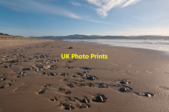 Photo 6"x4" Aberdovey beach Aberdyfi c2012