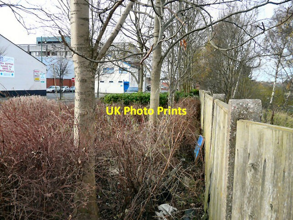 Photo 6"x4" New Beech Street fence Hyde\/SJ9494 c2012