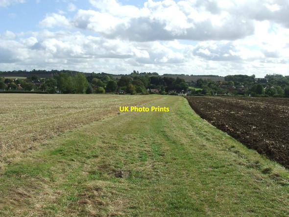Photo 6"x4" Footpath To Steeple Bumpstead Steeple Bumpstead c2012