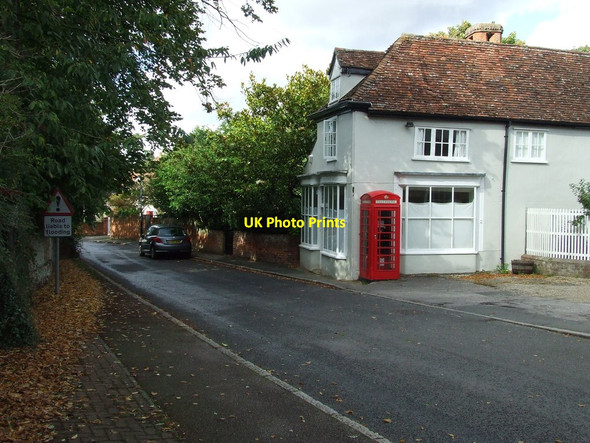Photo 6"x4" Telephone Box Steeple Bumpstead c2012