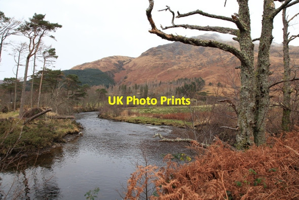 Photo 6"x4" The Inverie River Inverie c2012