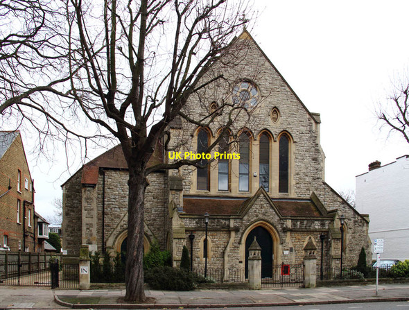 Photo 6"x4" Christ Church, Kew Road Richmond\/TQ1874 c2012 P1