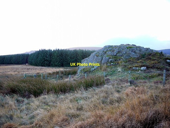 Photo 6"x4" Steel Crag by Threestoneburn Wood South Middleton c2012