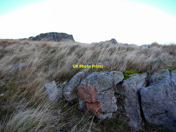 Photo 6"x4" Rock outcrop between Steel Crag & Middleton Crags South Middleton c2012