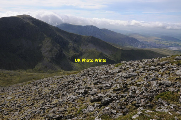 Photo 6"x4" View to Carnedd Dafydd Carnedd Llewelyn c2012
