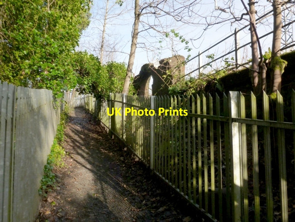 Photo 6"x4" Path to Burnbrae Alexandria c2012