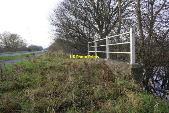 Photo 6"x4" North parapet of small bridge on A40 by Oxey Mead Wolvercote c2012