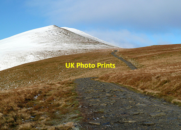 Photo 6"x4" The path to Skiddaw on Jenkin Hill Applethwaite c2012
