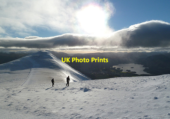 Photo 6"x4" Walking up to Skiddaw South Top Millbeck\/NY2526 c2012