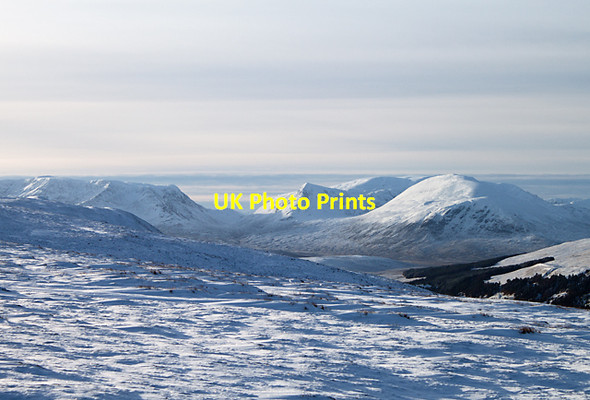 Photo 6"x4" Meall a' Bhuirich Dalwhinnie c2012