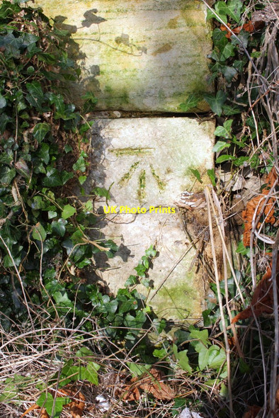 Photo 6"x4" Benchmark on Wolvercote Bridge Wolvercote c2012