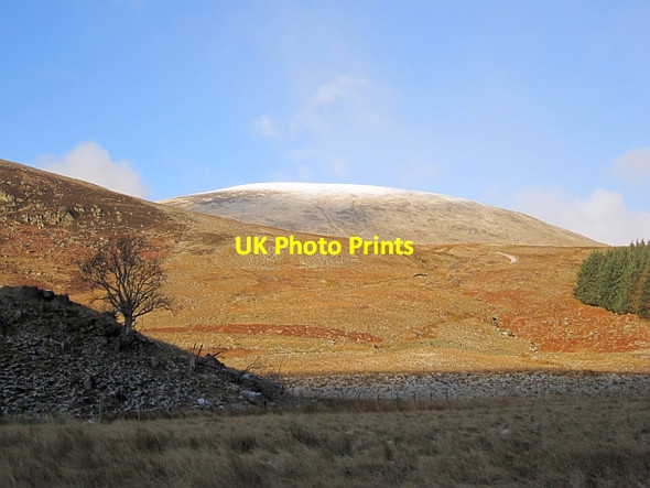 Photo 6"x4" A rocky knoll, Auchavan Dalhally c2012