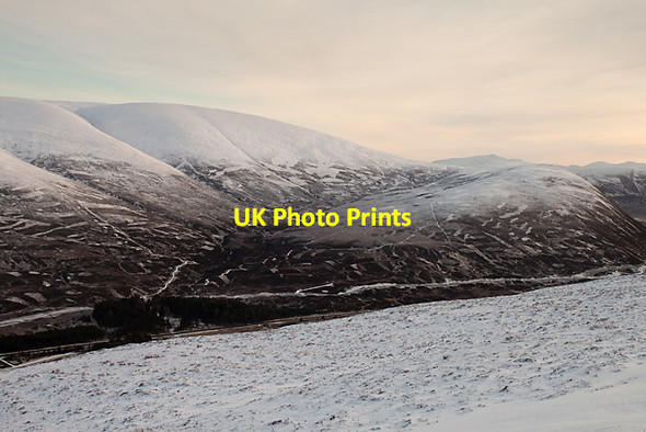 Photo 6"x4" Eastern slopes of Meall a' Bhuirich Creagan M\u00f2r\/NN6180 c2012