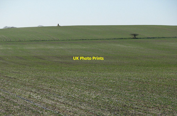 Photo 6"x4" Trig Point on Rowley's Hill Newton\/TL4349 c2012
