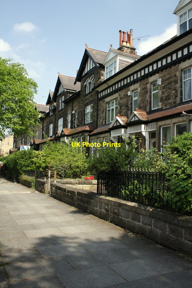 Photo 6"x4" Houses on Dragon Parade Harrogate c2012