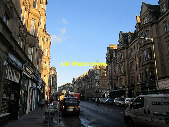 Photo 6"x4" Bruntsfield Place Merchiston c2012
