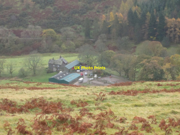 Photo 6"x4" Lonscale farm Briery c2012