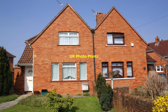 Photo 6"x4" Two semis with different road addresses Bristol c2012